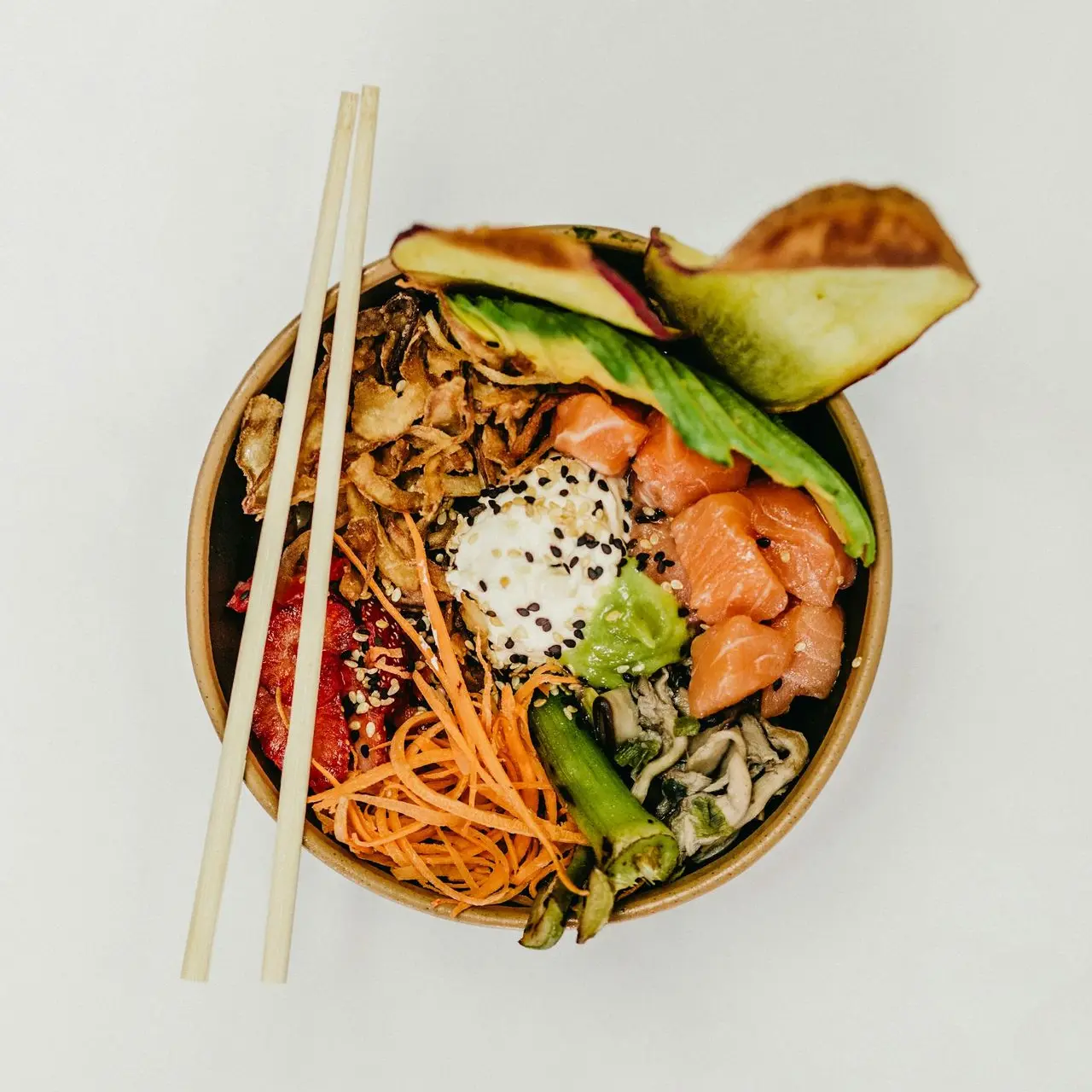 flat lay photography bowl of vegetable